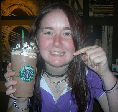 Kate at Starbucks!