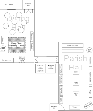 Xmas fare floor plan